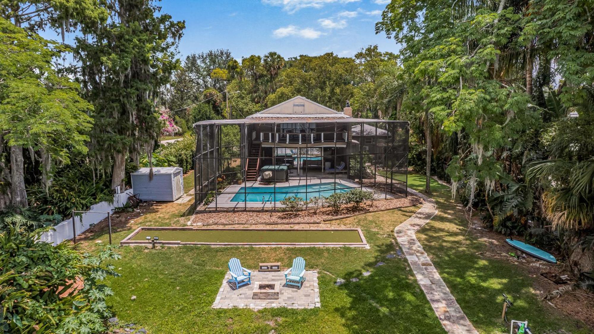 Spacious Lakefront House With Pool, Hottub, & Boating オーランド エクステリア 写真