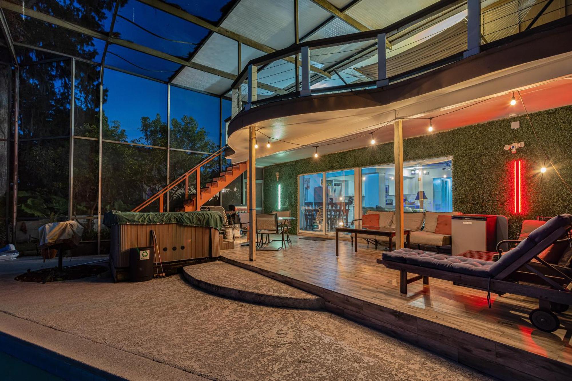 Spacious Lakefront House With Pool, Hottub, & Boating オーランド エクステリア 写真